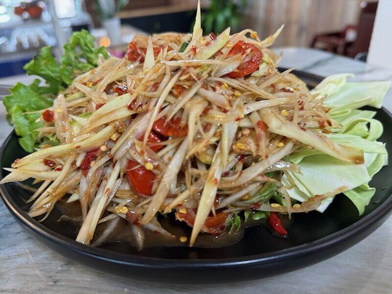 Pla-ra Papaya salad
