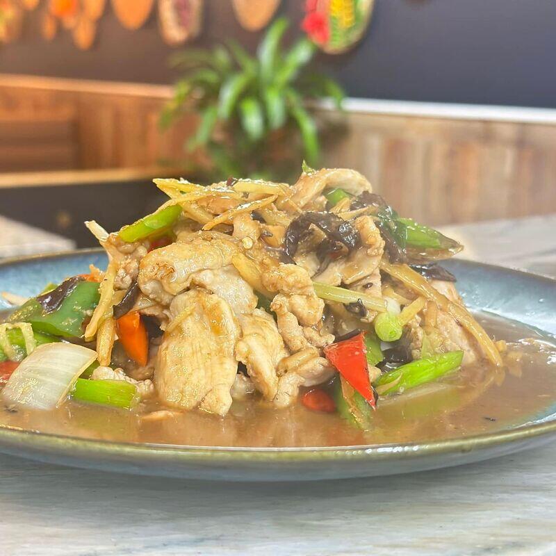 Fresh Ginger Stir Fried